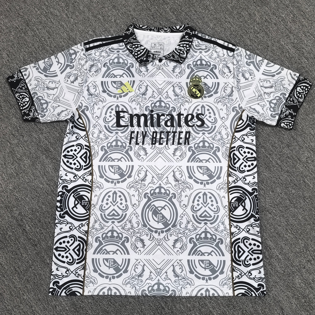 Real Madrid ¨C Los Reyes Black Edition Jersey