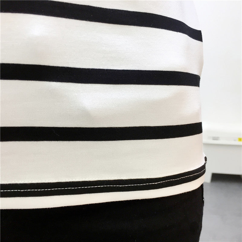 Women’s Notch Neck Short Sleeve T‑Shirt Slim‑Fit Casual Basic Tee
