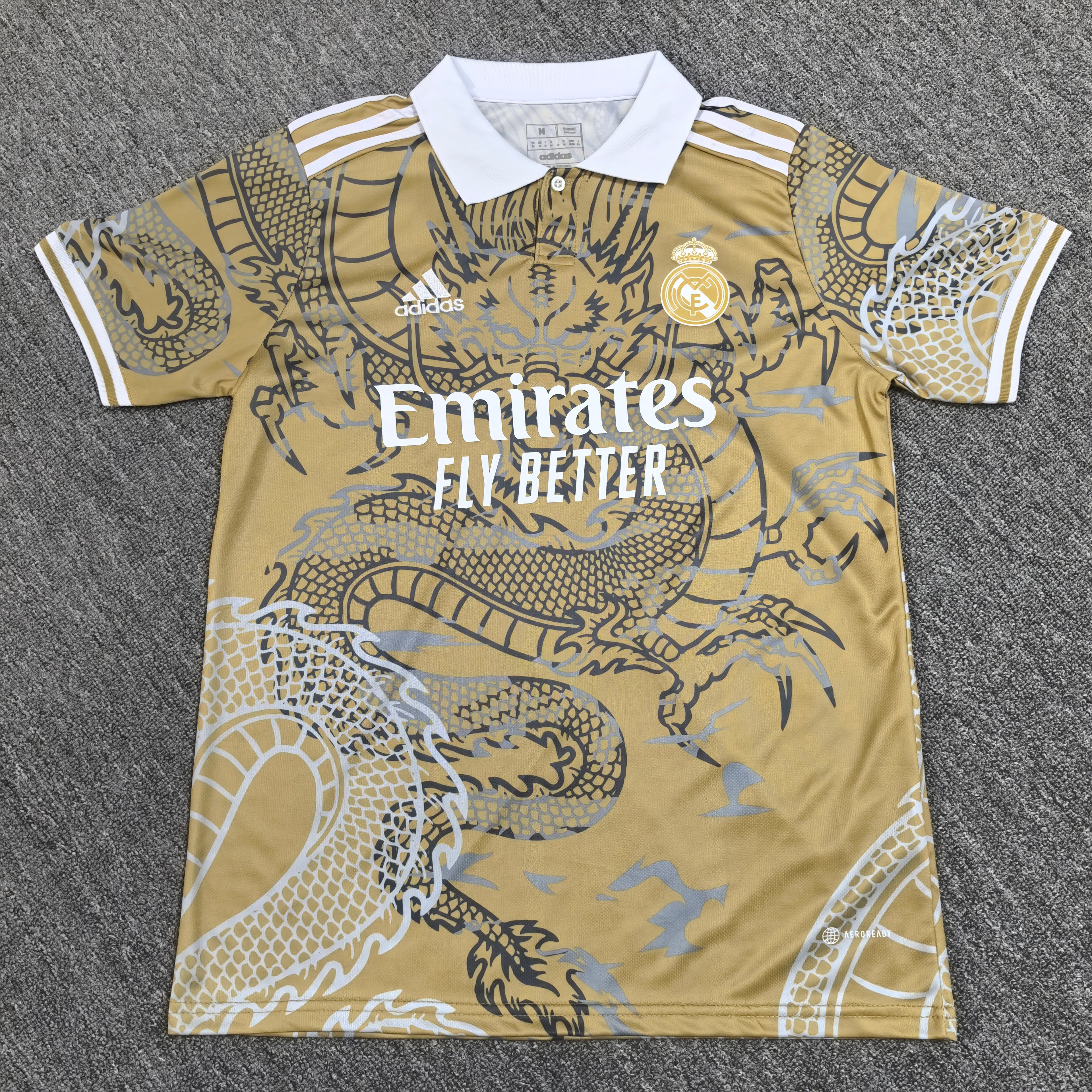 Real Madrid ¨C Dragon¡¯s Gold Edition Jersey