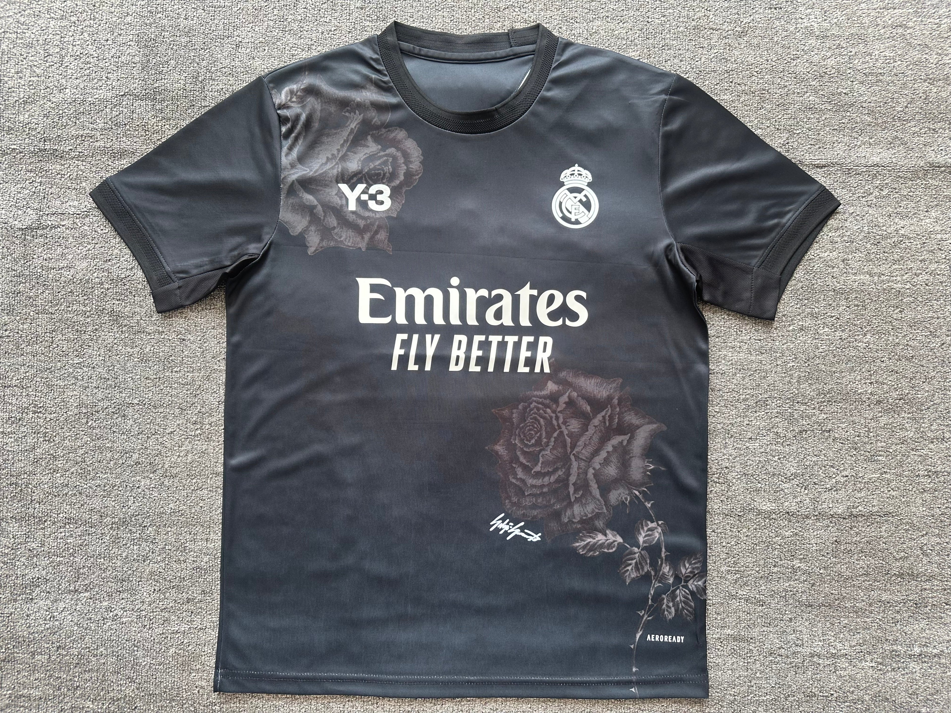 Real Madrid ¨C Black Rose Edition Jersey