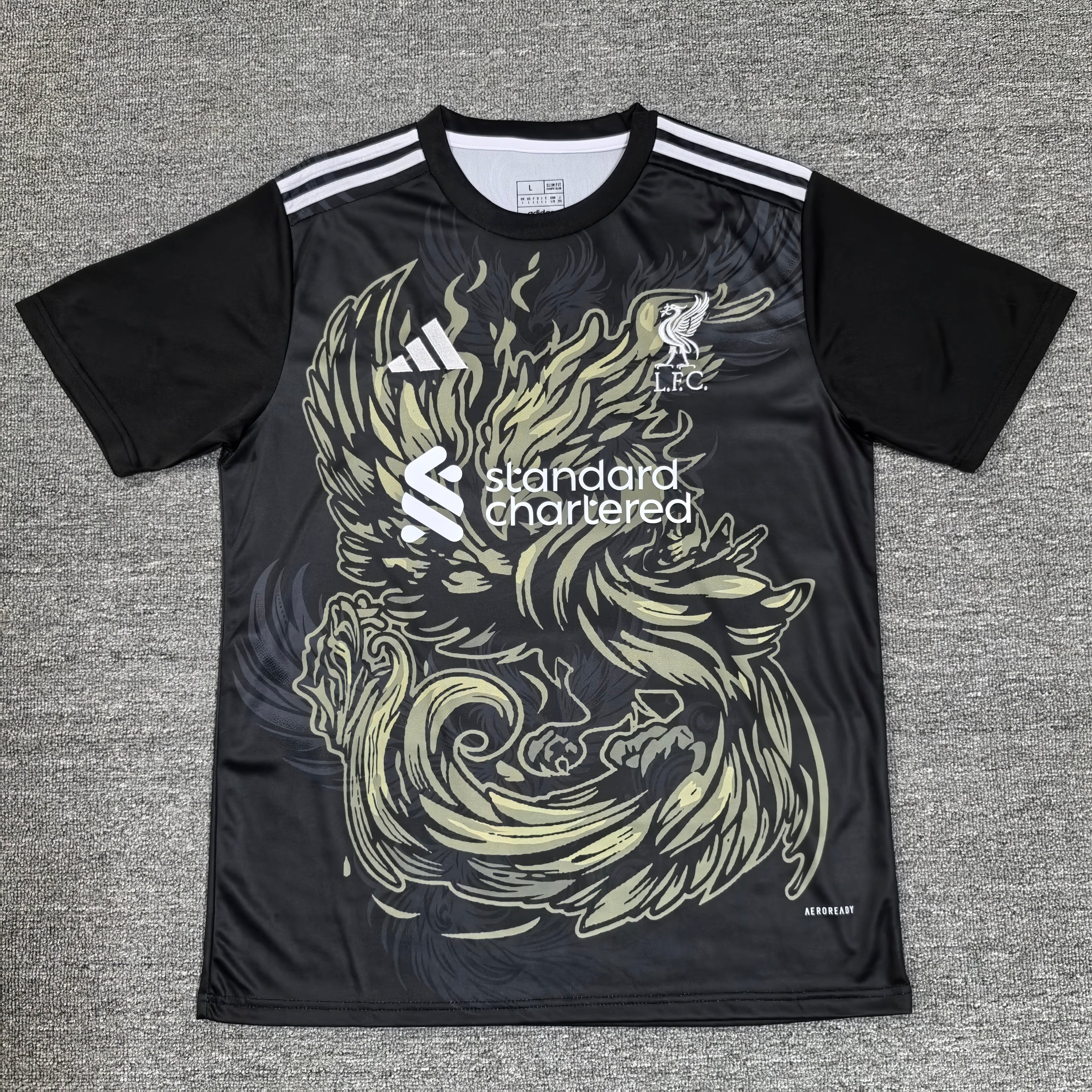 LPOOL Phoenix Rise ¨C Ashen Gold Edition Jersey