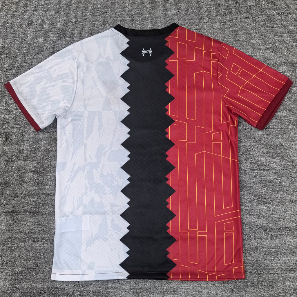 LPOOL Split Heritage ¨C Red & White Edition Jersey