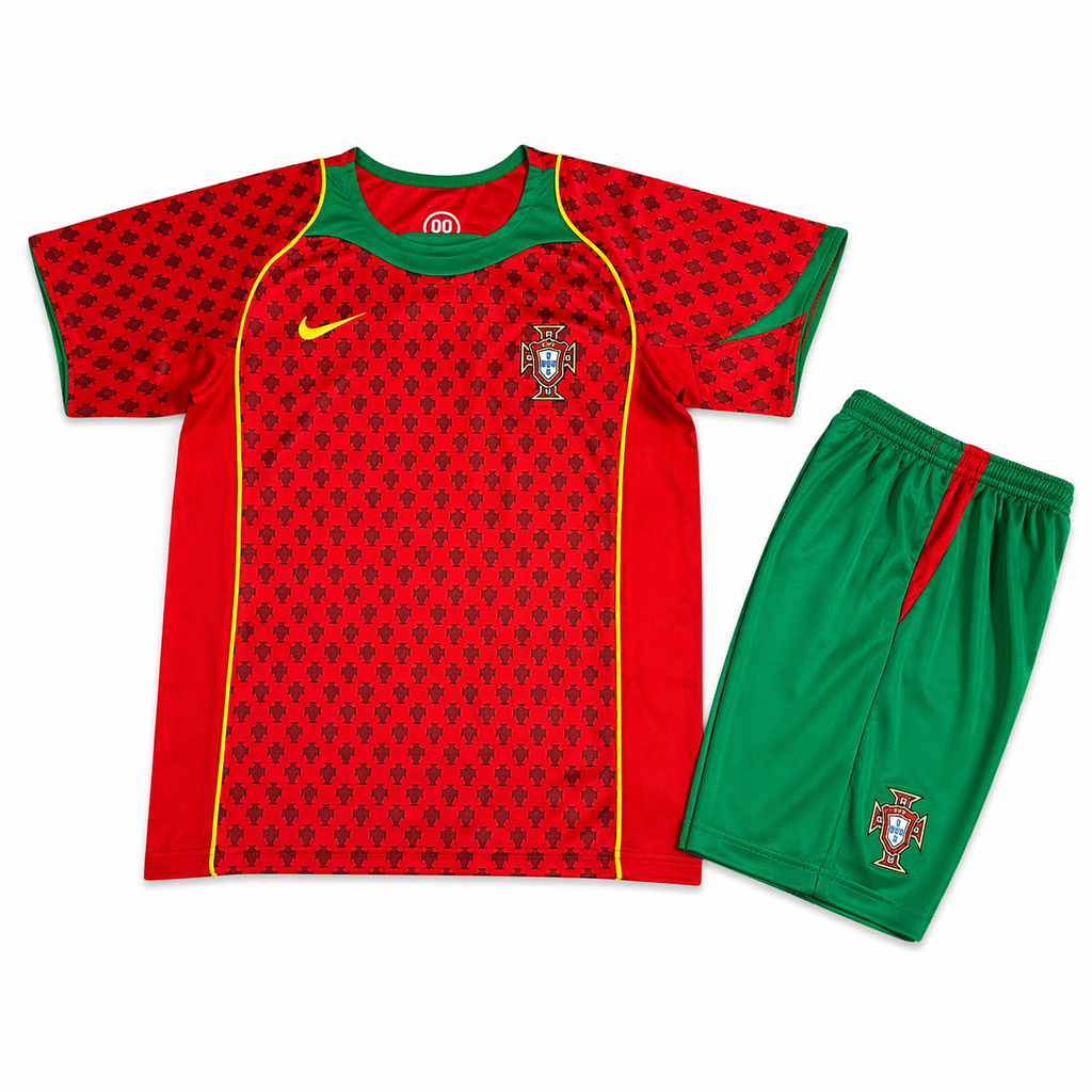 PORTUGAL 2004 HOME KIDS Jersey