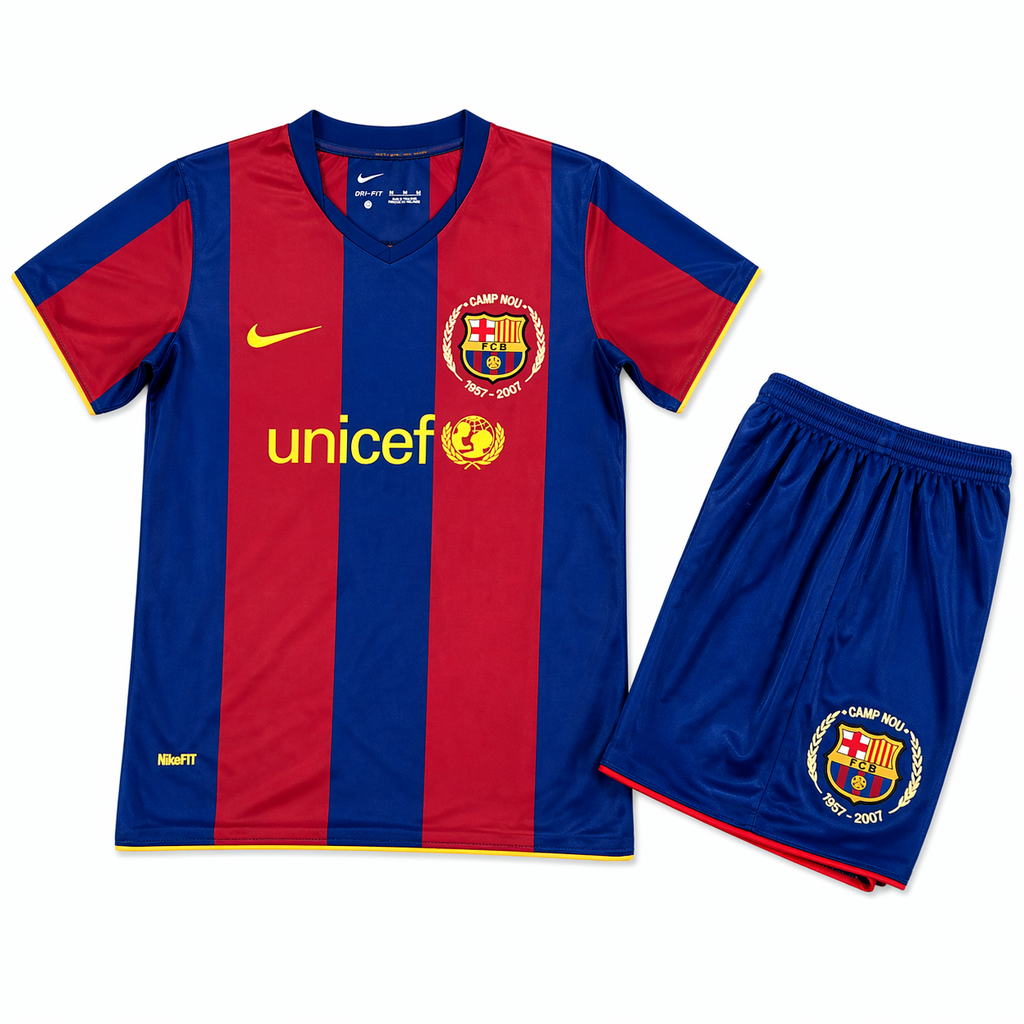 BARCELONA 2007/08 HOME KIDS Jersey