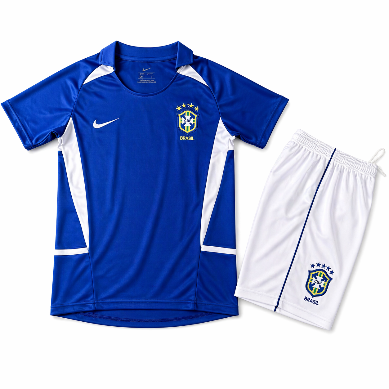BRAZIL 2002 AWAY KIDS Jersey
