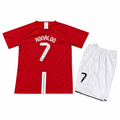 MAN U 2007/09 HOME KIDS Jersey