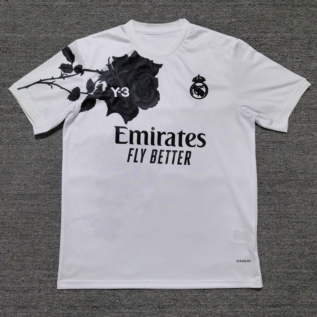 Real Madrid ¨C White Rose Edition Jersey