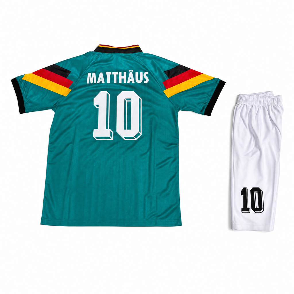 GERMANY 1992 AWAY KIDS Jersey