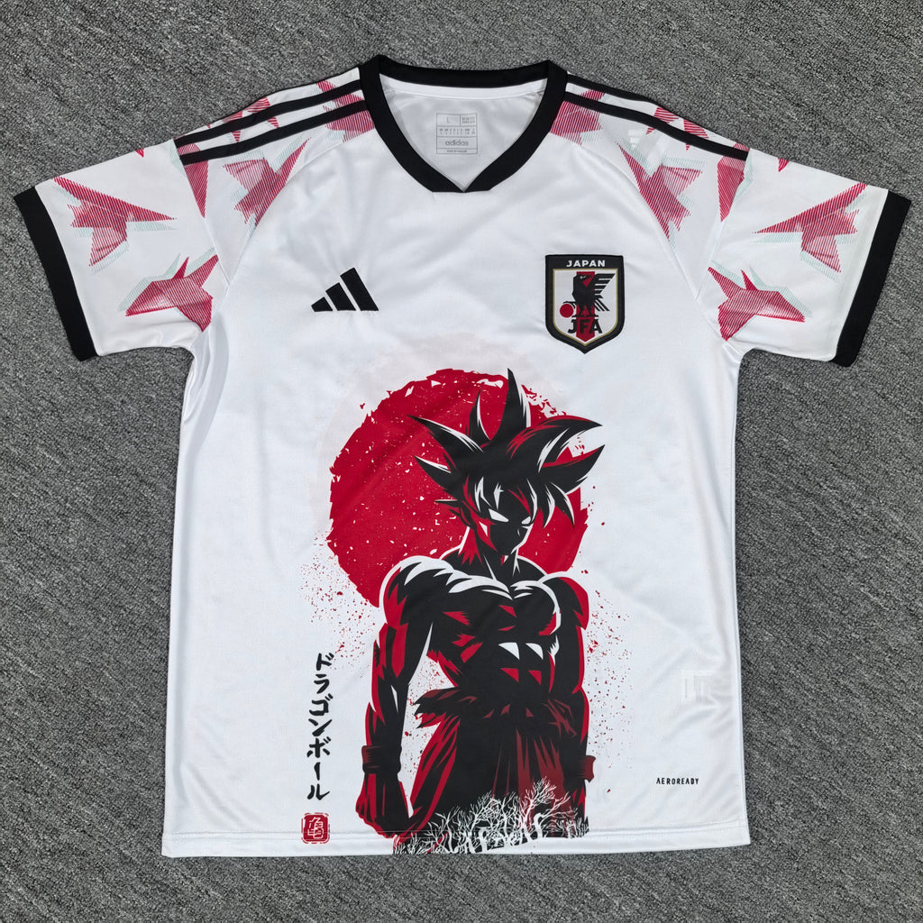 Japan ¨C Saiyan Dawn White Edition Jersey