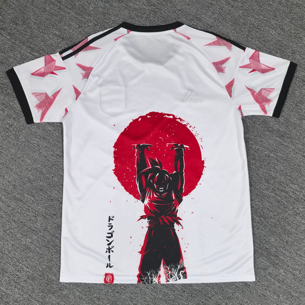 Japan ¨C Saiyan Dawn White Edition Jersey