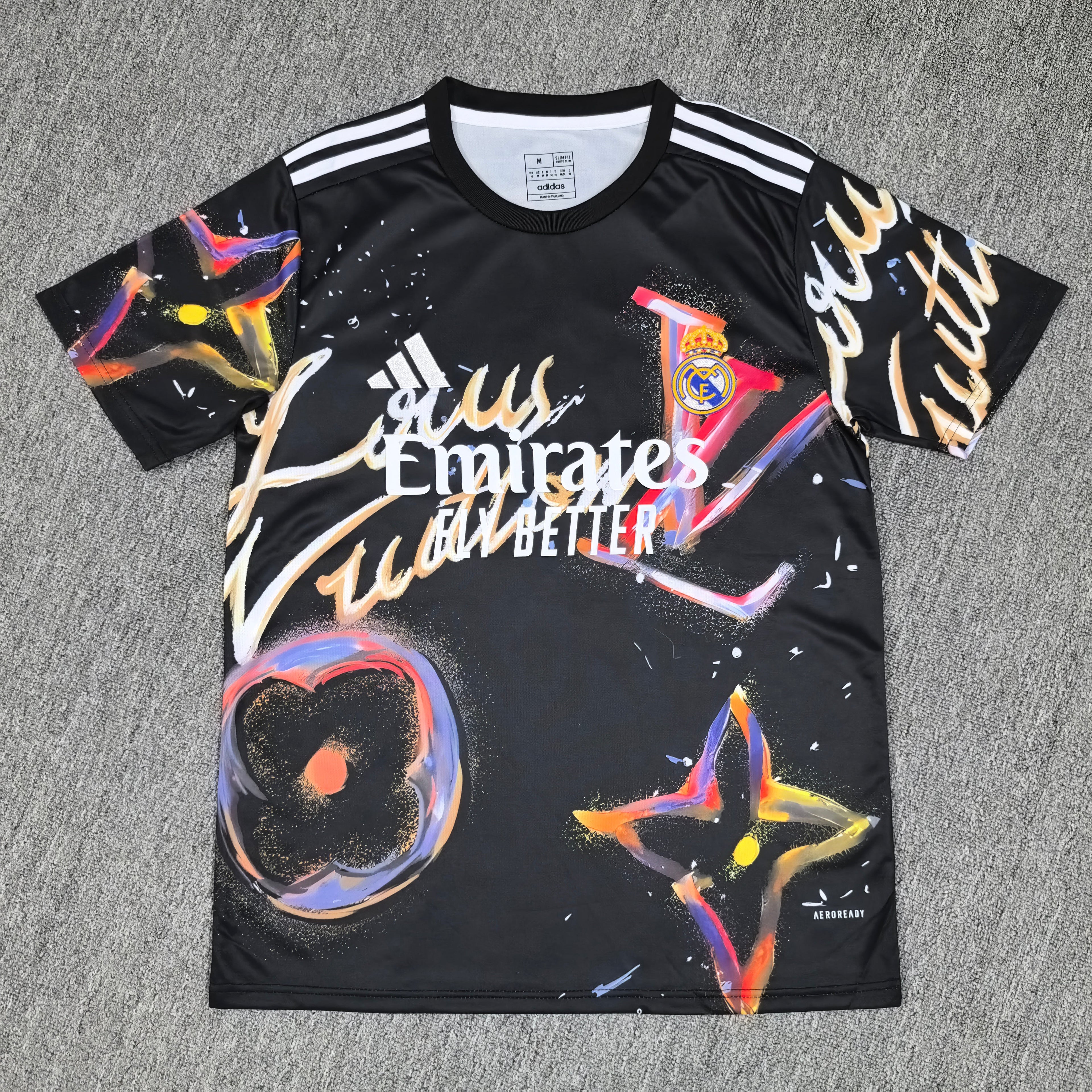 Real Madrid ¨C Midnight Graffiti Edition Jersey