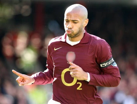 ARSNL 2005/06 HOME X HENRY Jersey