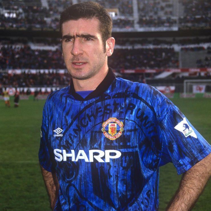 MNCHSTR UTD 1992/93 AWAY X CANTONA Jersey