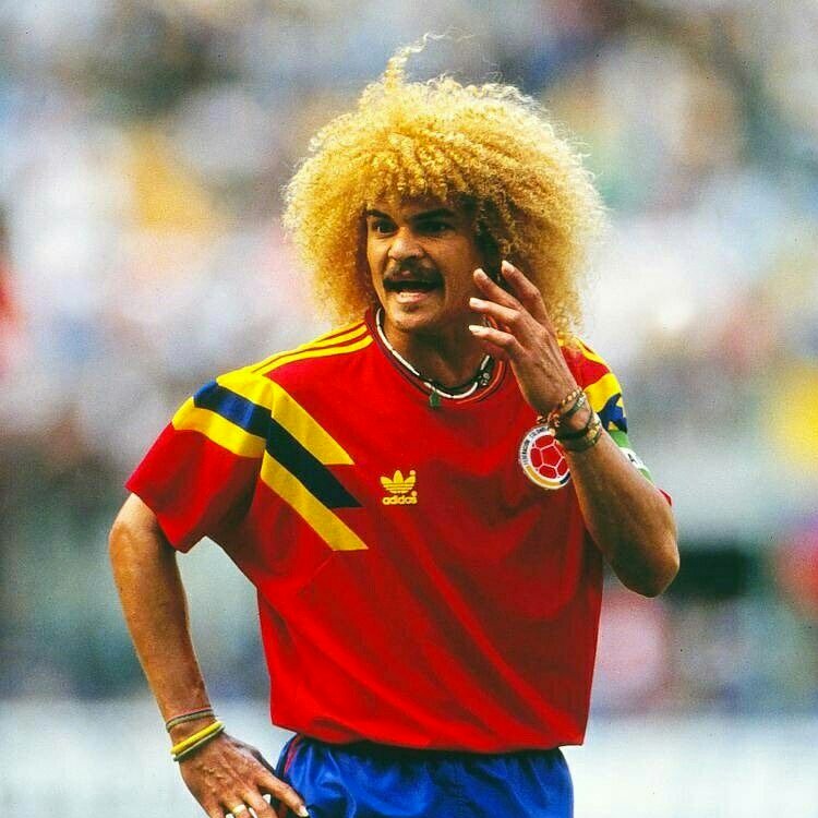 COLOMBIA 1990 AWAY X VALDERRAMA Jersey