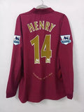 ARSNL 2005/06 (Home) - Long Sleeve X Henry Jersey