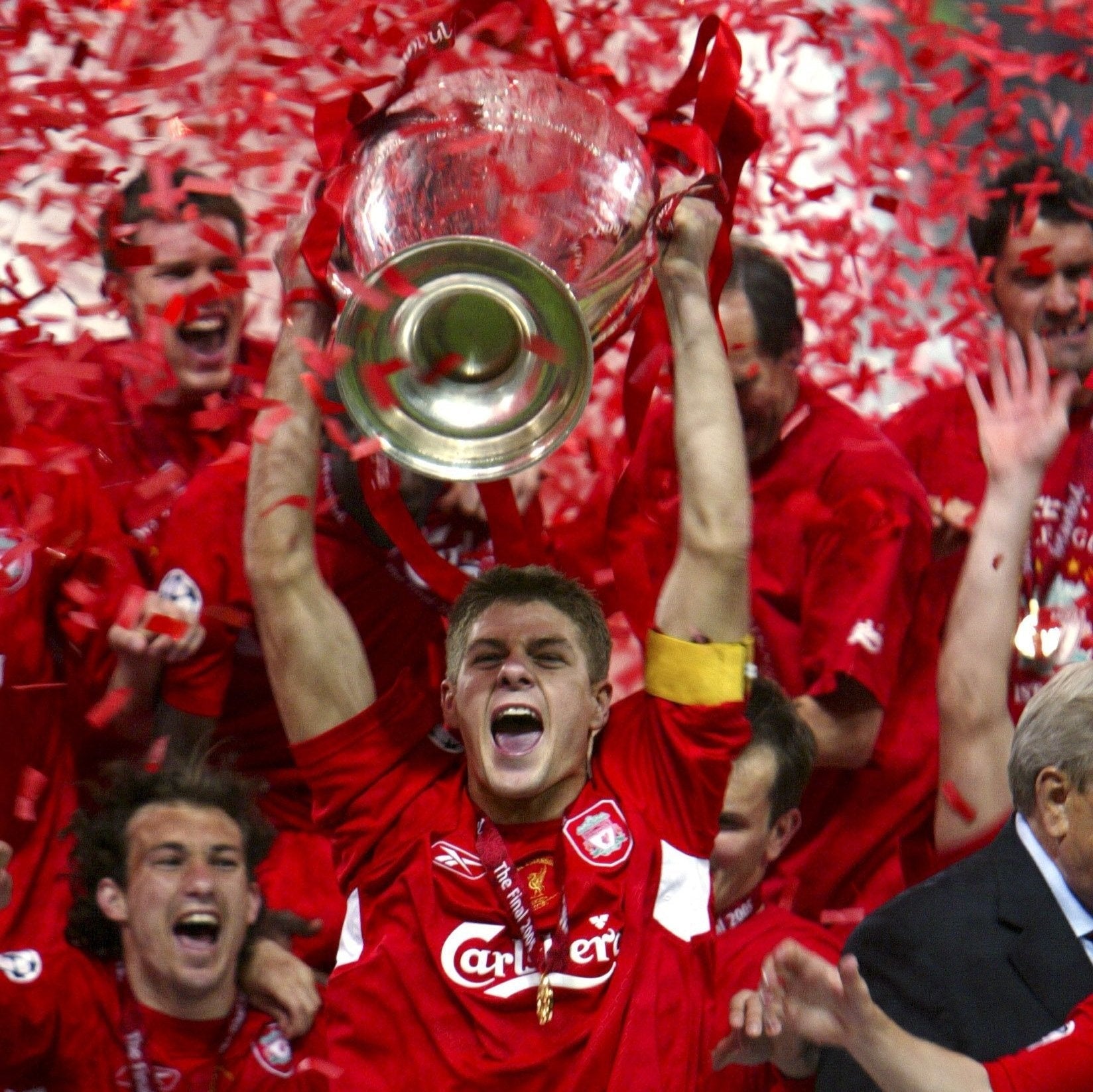 GERRARD 2004/05 HOME Jersey