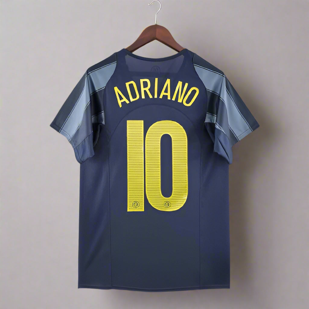 INTER MILAN 2004/05 THIRD X ADRIANO Jersey