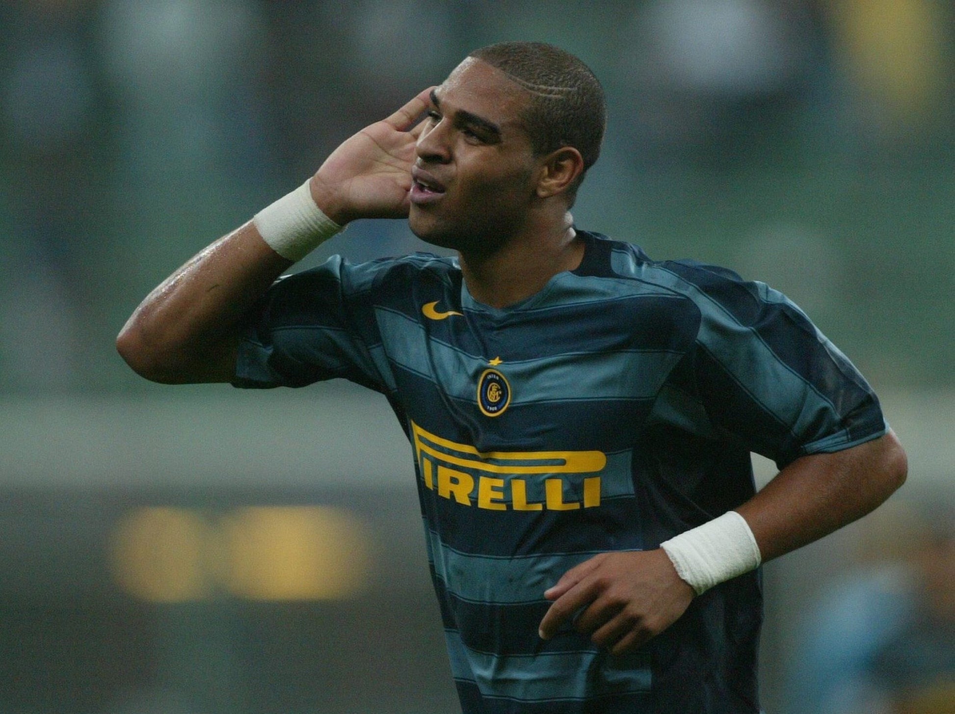 INTER MILAN 2004/05 THIRD X ADRIANO Jersey