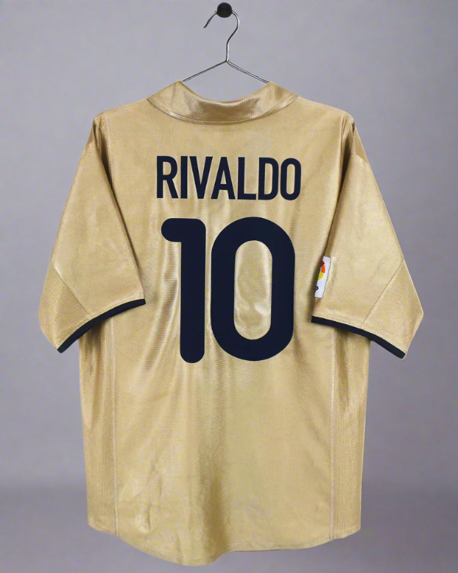 BARCELONA 2001/03 AWAY X RIVALDO Jersey
