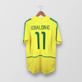 BRAZIL 2002 HOME X RONALDINHO Jersey