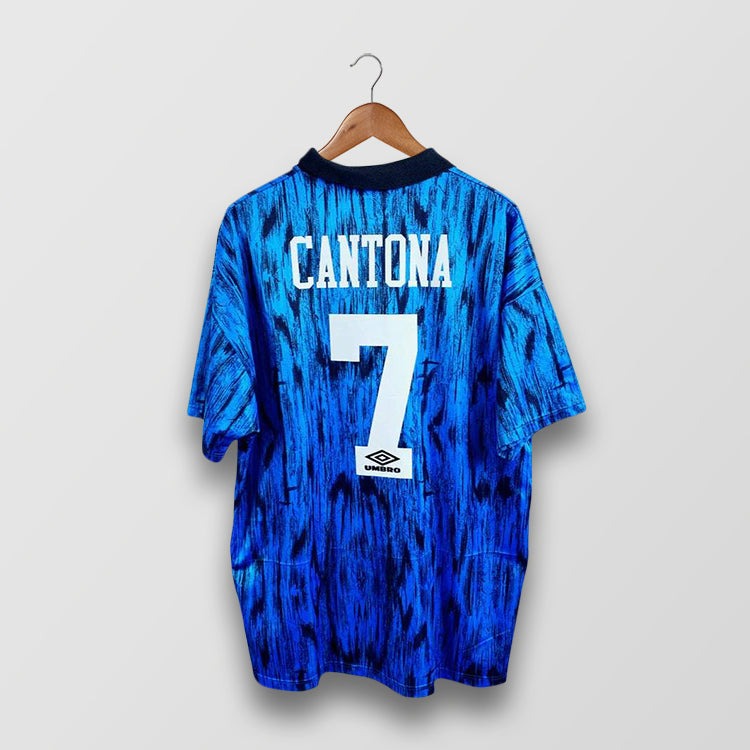 MNCHSTR UTD 1992/93 AWAY X CANTONA Jersey