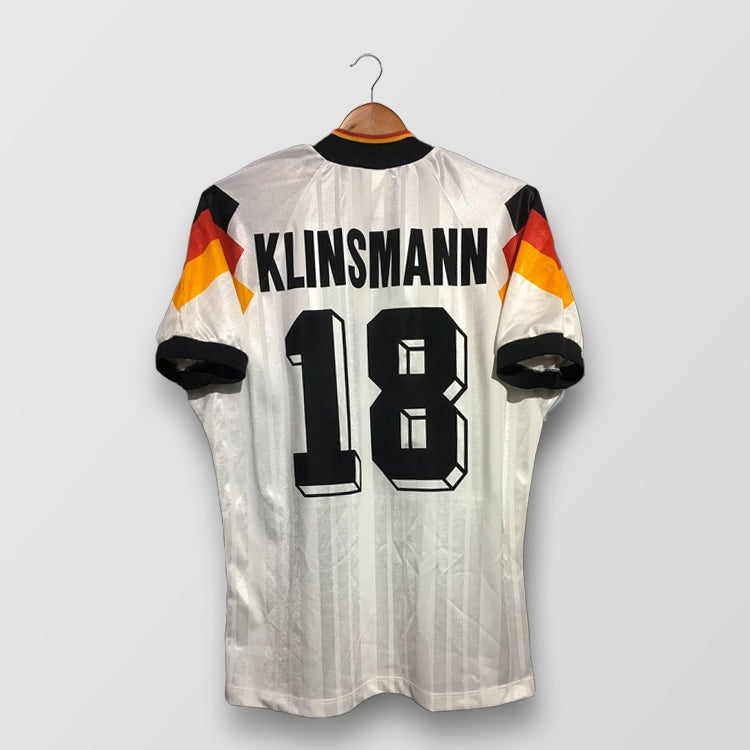 GERMANY 1992 HOME X KLINSMANN Jersey