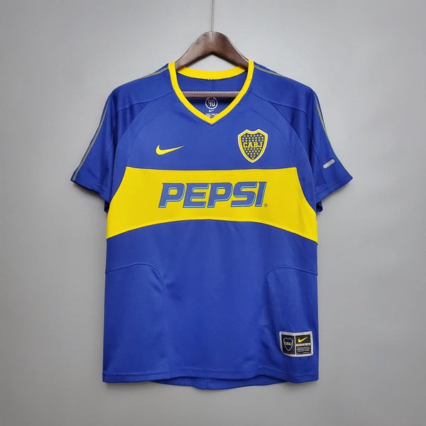 Boca Juniors 2003/04 Home Shirt Jersey