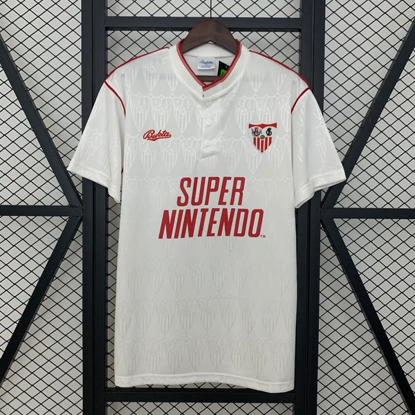 Sevilla 1991/92 Home Shirt Jersey