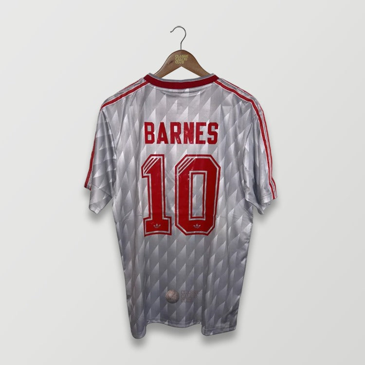 LPOOL 1989/91 AWAY X BARNES Jersey