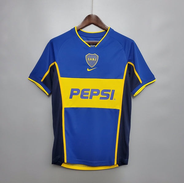 Boca Juniors 2002/03 Home Shirt Jersey