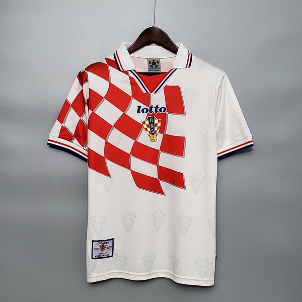 Croatia 1998 Home Shirt Jersey