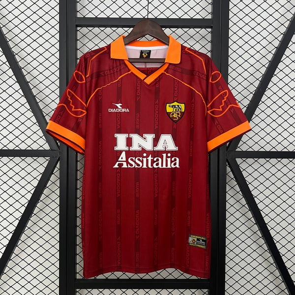 Roma 1999/00 Home Shirt Jersey