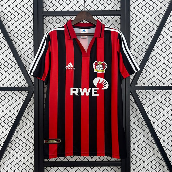 Bayer Leverkusen 2001/02 Home Shirt Jersey