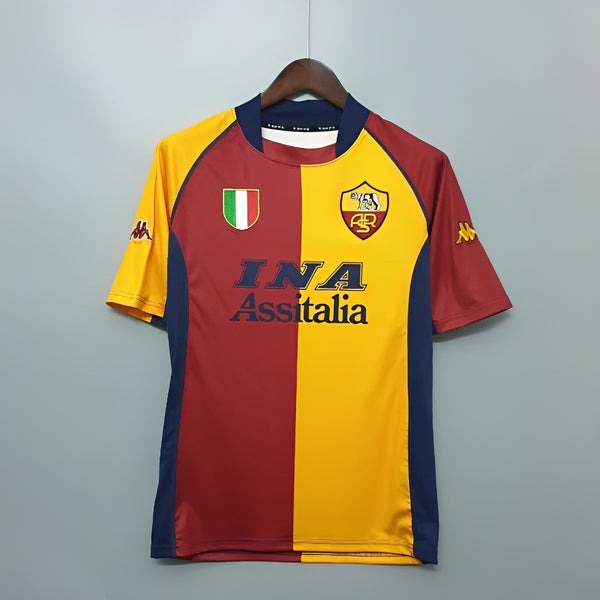 ROMA 2001/02 HOME X TOTTI Jersey