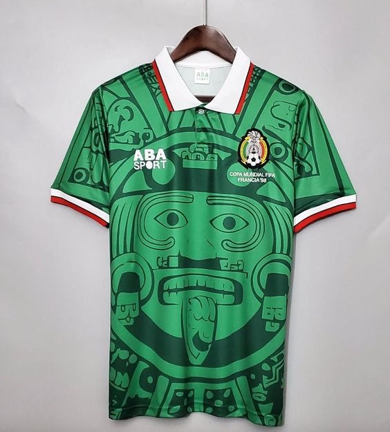 Mexico 1998 Home Shirt Jersey