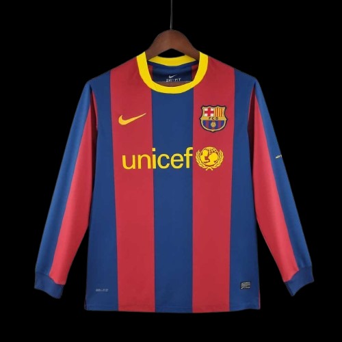 FC Barcelona 2010/11 (Home) - Long Sleeve Jersey