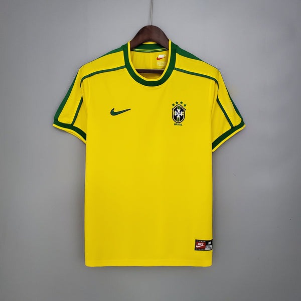 BRAZIL 1998 HOME X RONALDO Jersey