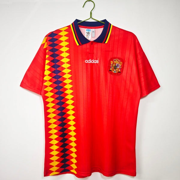 Spain 1994 Home Shirt Jersey