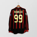 AC Milan 2006/07 (Home) - Long Sleeve x Ronaldo Jersey