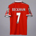 MNCHSTR UTD 1998/99 (Home) x Beckham Jersey
