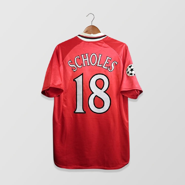 MNCHSTR UTD 1998/99 UCL HOME Jersey