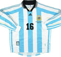 Argentina 1998 (Home) - Long Sleeve Jersey