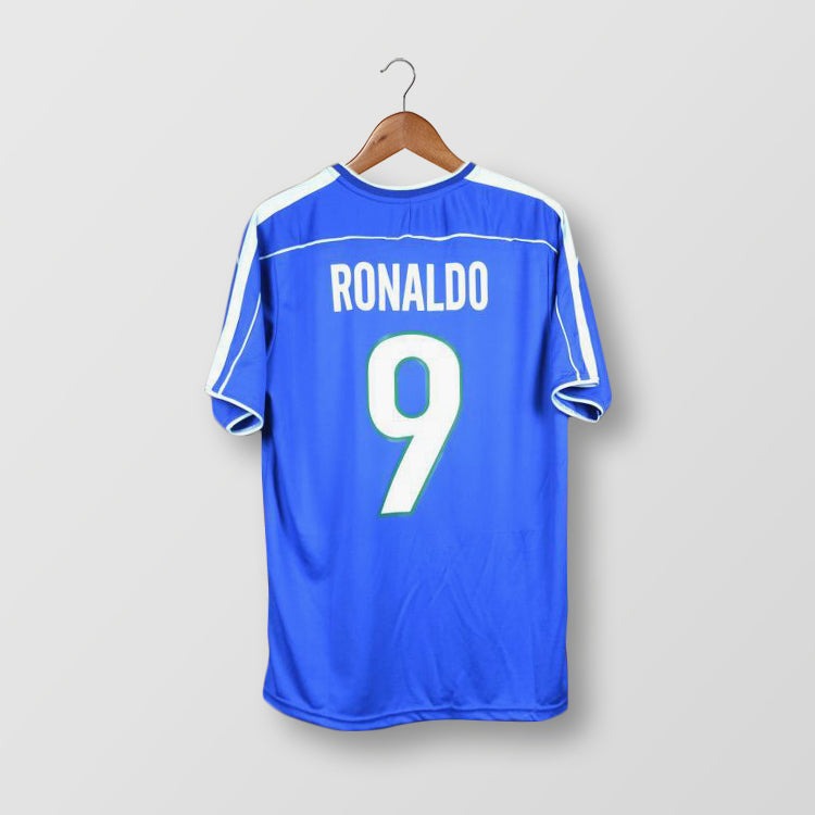 BRAZIL 1998 AWAY X RONALDO Jersey