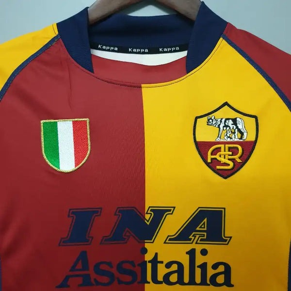 ROMA 2001/02 HOME X TOTTI Jersey
