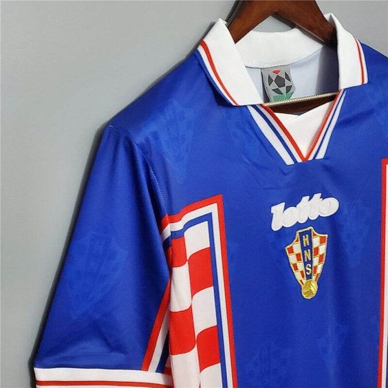 Croatia 1998 Away Shirt Jersey