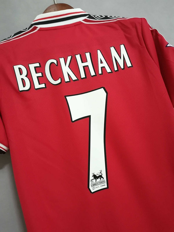 MNCHSTR UTD 1998/99 (Home) x Beckham Jersey