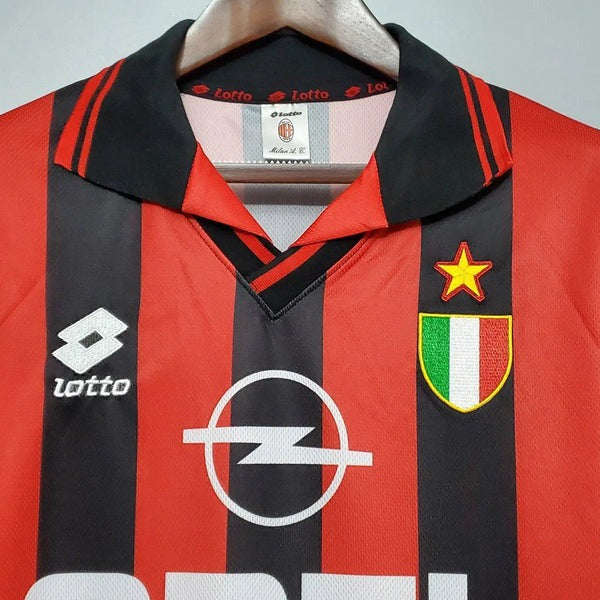 AC Milan 1996/97 Home Shirt x Maldini Jersey