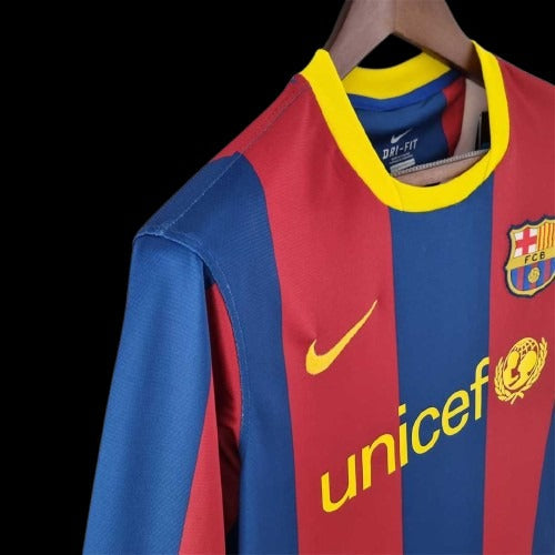 FC Barcelona 2010/11 (Home) - Long Sleeve Jersey