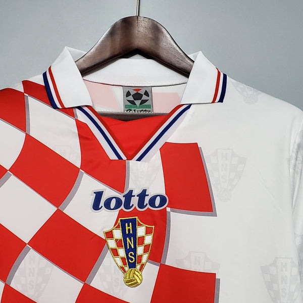 Croatia 1998 Home Shirt Jersey