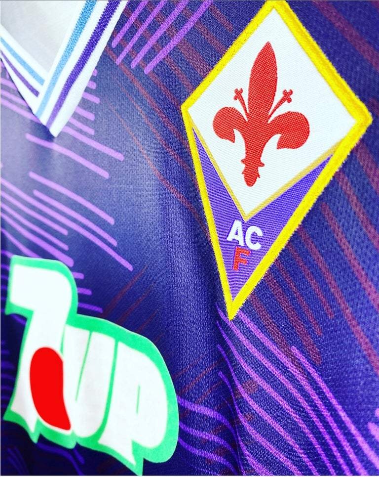 FIORENTINA 1992/93 HOME X BATISTUTA Jersey